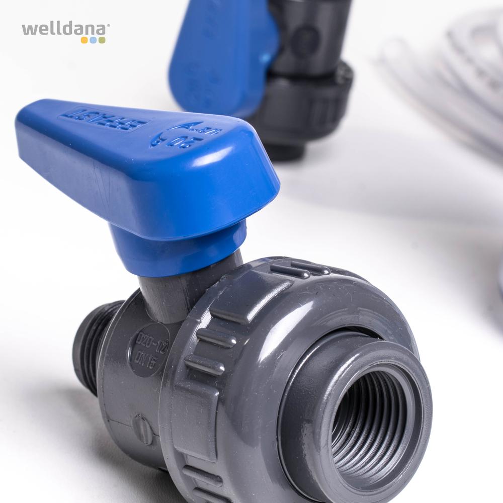 Sensorholder sæt til 2 sensor inkl. Ventiler, slange og nipler - Image 3