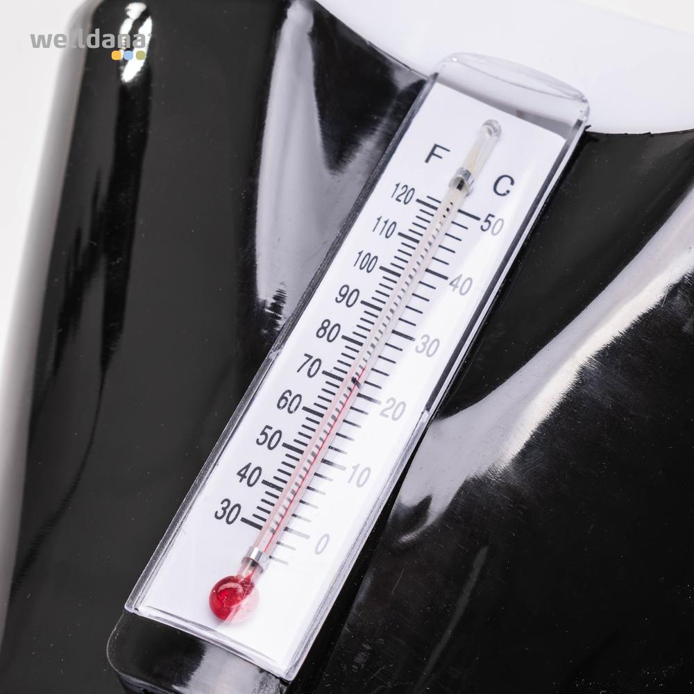 Comfortana Klor dispencer m. termometer Sort/hvid 17 cm. - Image 3