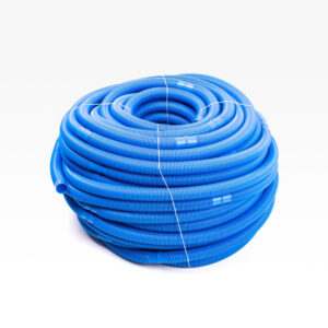 100mtr Vac slange 38mm. Blå