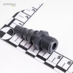 Kugleventil 1/4"  PVC. komplet med fittings. - Image 4