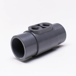 Sensorholder PVC tee 2 x 1/2" - 50/63 KLX/Da-Gen/Station