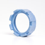 locking ring for thread cell Old model light blue/UDGÅET