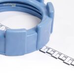 locking ring for thread cell Old model light blue/UDGÅET - Image 2