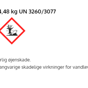 48 kg UN 3260/30