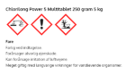 Chlorilong Power 5  5 funktions multitablet 250 gr. 5 kg - Image 3