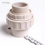 Union m/o-ring til 1 1/2" 6-vejsventil Welldana® Sandfilter - Image 2