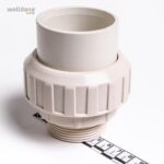 Union m/o-ring til 1 1/2" 6-vejsventil Welldana® Sandfilter - Image 3