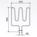 Sauna element 1500W