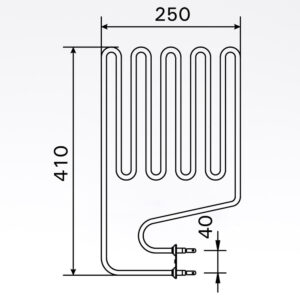 Sauna element 1500W
