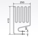 Sauna element 2000W