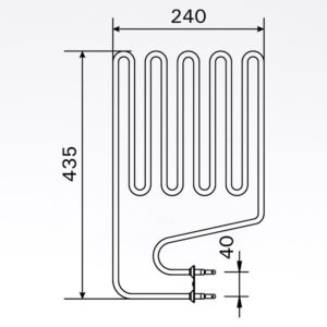 Sauna element 2150W