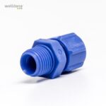 Adapter lige ¼"x8/10mm. m/omløber. - Image 2