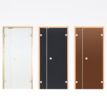 Havia saunadør med sidepanel