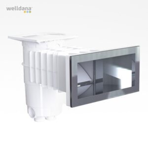 Rustfri front til Skimmer A400  Weltico