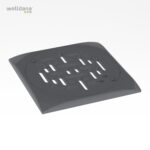 Antrasit farvet cover f. Weltico bundafløb
