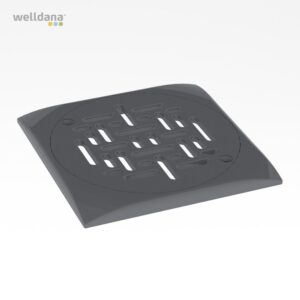 Antrasit farvet cover f. Weltico bundafløb