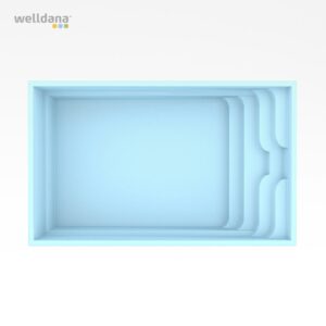 Fiber pool model Porto 6
