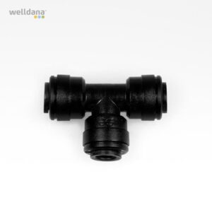T-stykke f. slange 1/4" ( 6
