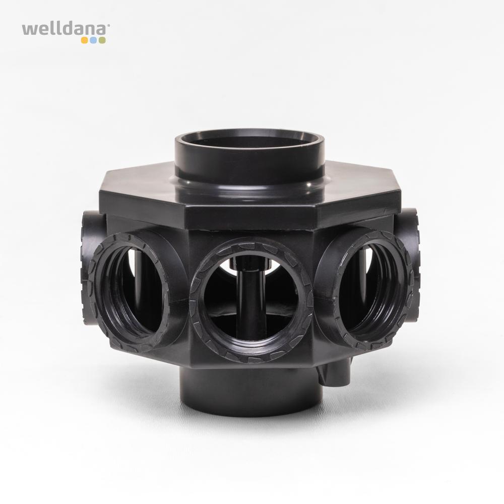 Collector hoved f. Bilbao filter  8 arms 2" Santander filter - Image 2