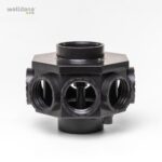 Collector hoved f. Bilbao filter  f. 8 arm 1 1/2"  Topmonteret