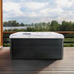 Comfortana Pro X3  Sommerhusspa NORDIC 210 x 210 x 95cm Sterling Silver - Image 6