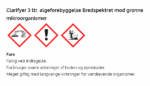 Clarifyer 3 ltr. algeforebyggelse Brespektret mod grønne mikroorganismer - Image 2