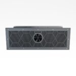 ABS front plade til EVA svømmetræner turbine  Antracit - Wide X1-A01 Niche