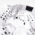 Comfortana Pro X3 Sommerhusspa CLASSIC 220 x 220 x 96 cm  Sterling Silver - Image 5